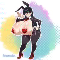 Image 1 of Reverse Bunny Nagi Vinyl Decal Pre-Order