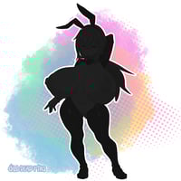 Image 2 of Reverse Bunny Komaro Vinyl Decal Pre-Order