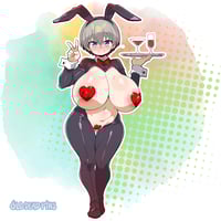 Image 1 of Reverse Bunny Hana Uzaki Vinyl Decal Pre-Order
