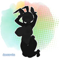 Image 2 of Reverse Bunny Yanagi Uzaki Vinyl Decal Pre-Order