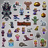 Image 2 of Secret of Evermore Sticker/Magnet Sets (32 Pieces)