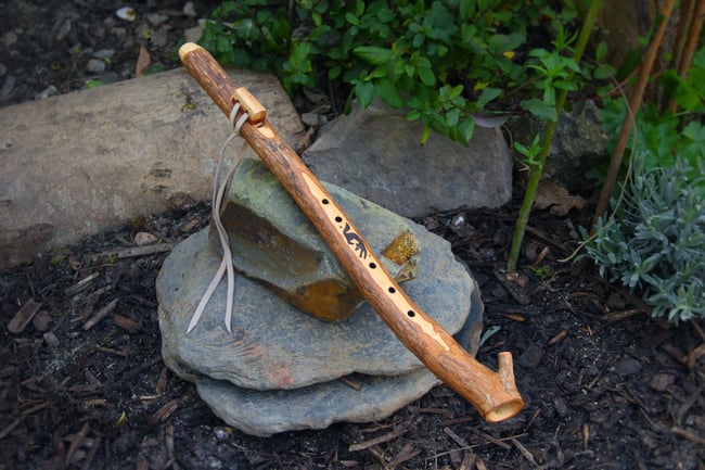 Rhododendron Branch Flute in F# 432Hz