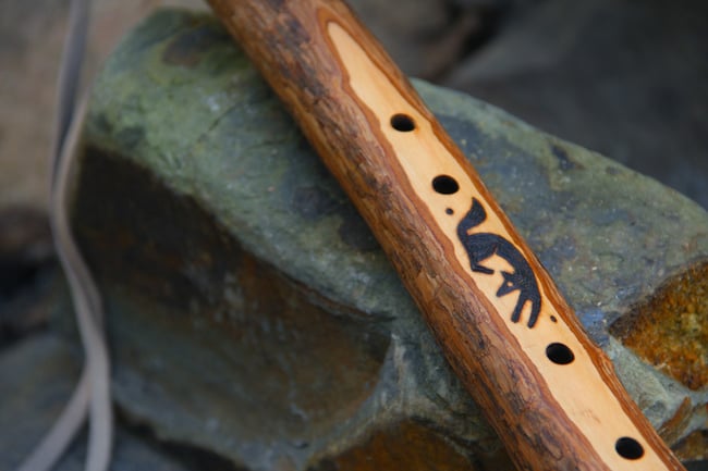 Rhododendron Branch Flute in F# 432Hz