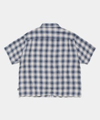 Image 2 of STUSSY_LIAM S/S PLAID SHIRT :::BLUE:::