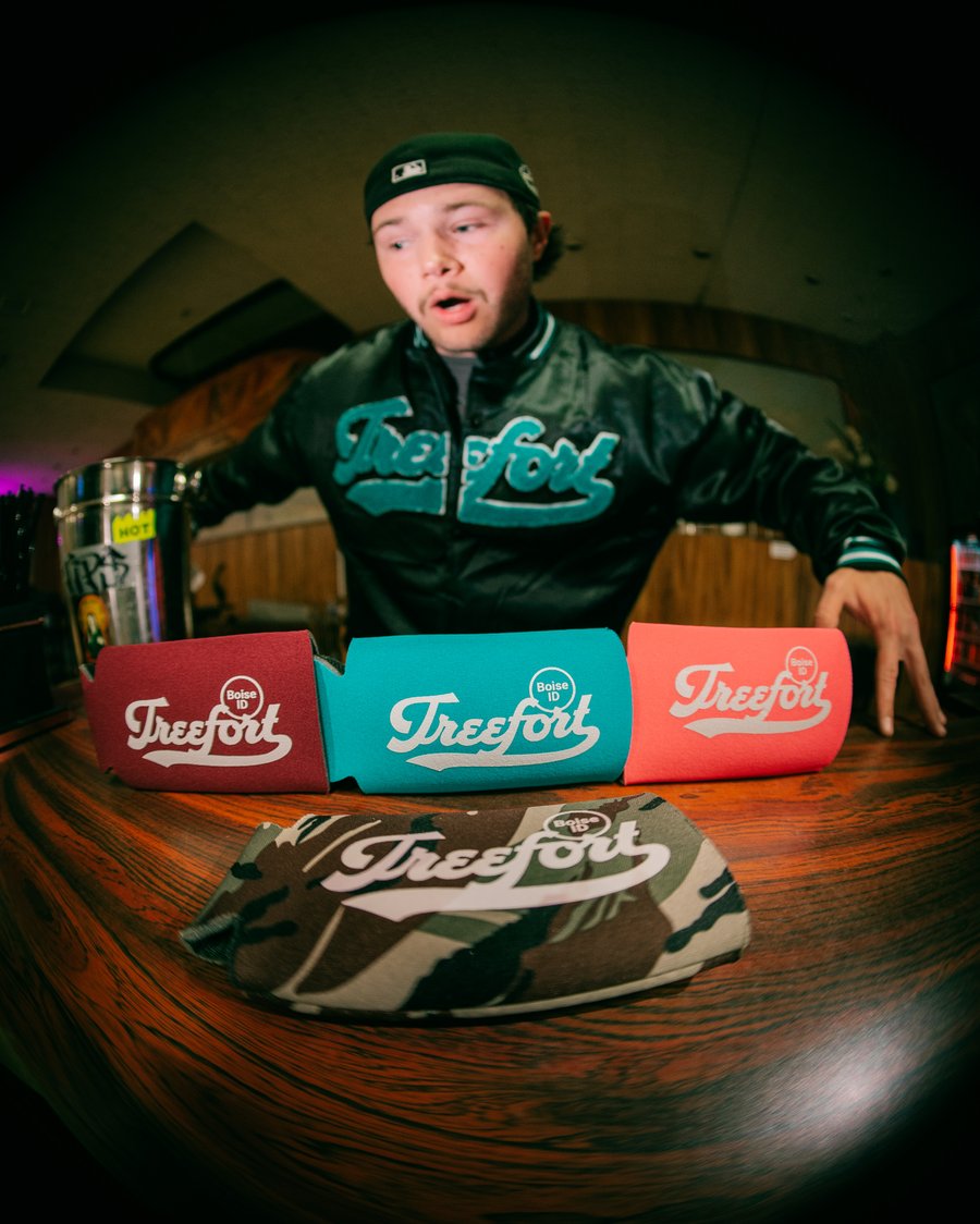 Image of TMF 2026 Skinny Can Koozie