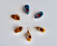 Image 1 of Mini Moccasin Earrings