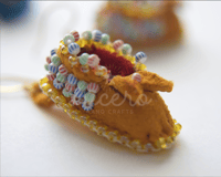 Image 3 of Mini Moccasin Earrings