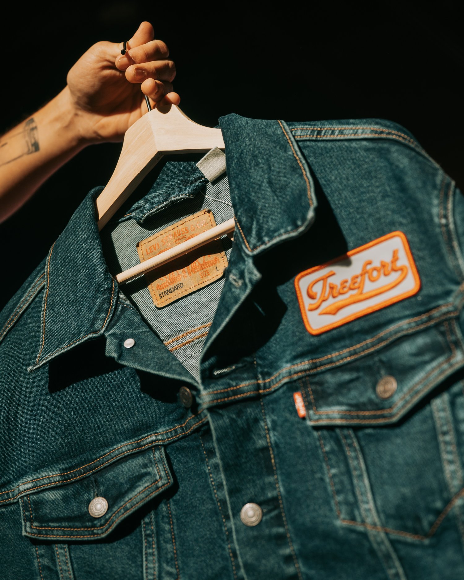 Image of Treefort + Levi's Custom Jean Jacket