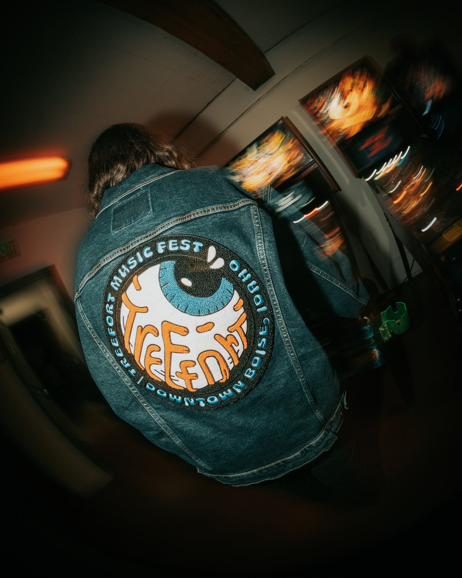Image of Treefort + Levi's Custom Jean Jacket