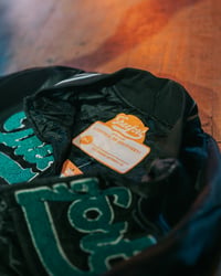 Image 3 of Custom Satin Treefort Bomber Jacket