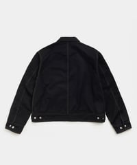 Image 2 of STUSSY_WORK JACKET COLLARED :::BLACK:::