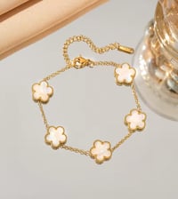 Image 2 of Four leaf Bracelet