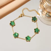 Image 3 of Four leaf Bracelet