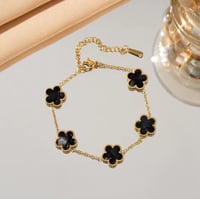 Image 4 of Four leaf Bracelet