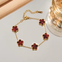 Image 5 of Four leaf Bracelet