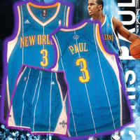 Image 1 of 💎ViNTaGe💎Chris “Cp3” Paul Throwback Honets 🦟set 🎽🩳