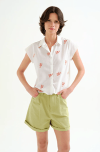 Image 1 of Bob Lobster Button Up Top