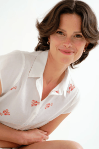 Image 5 of Bob Lobster Button Up Top