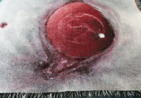 Image 4 of *PREORDER FOR MAY* woven tapestry/blanket (50x 66 inches) weep