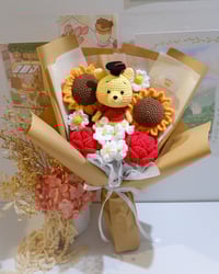 Image 2 of Sunny Pooh Graduation Bouquet