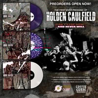 Image 2 of HOLDEN CAULFIELD - CAN'T STOP NOW... - WHITE LP