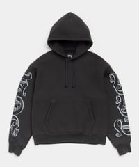 Image 1 of STUSSY_MOTIF PRINT HOODIE :::BLACK:::