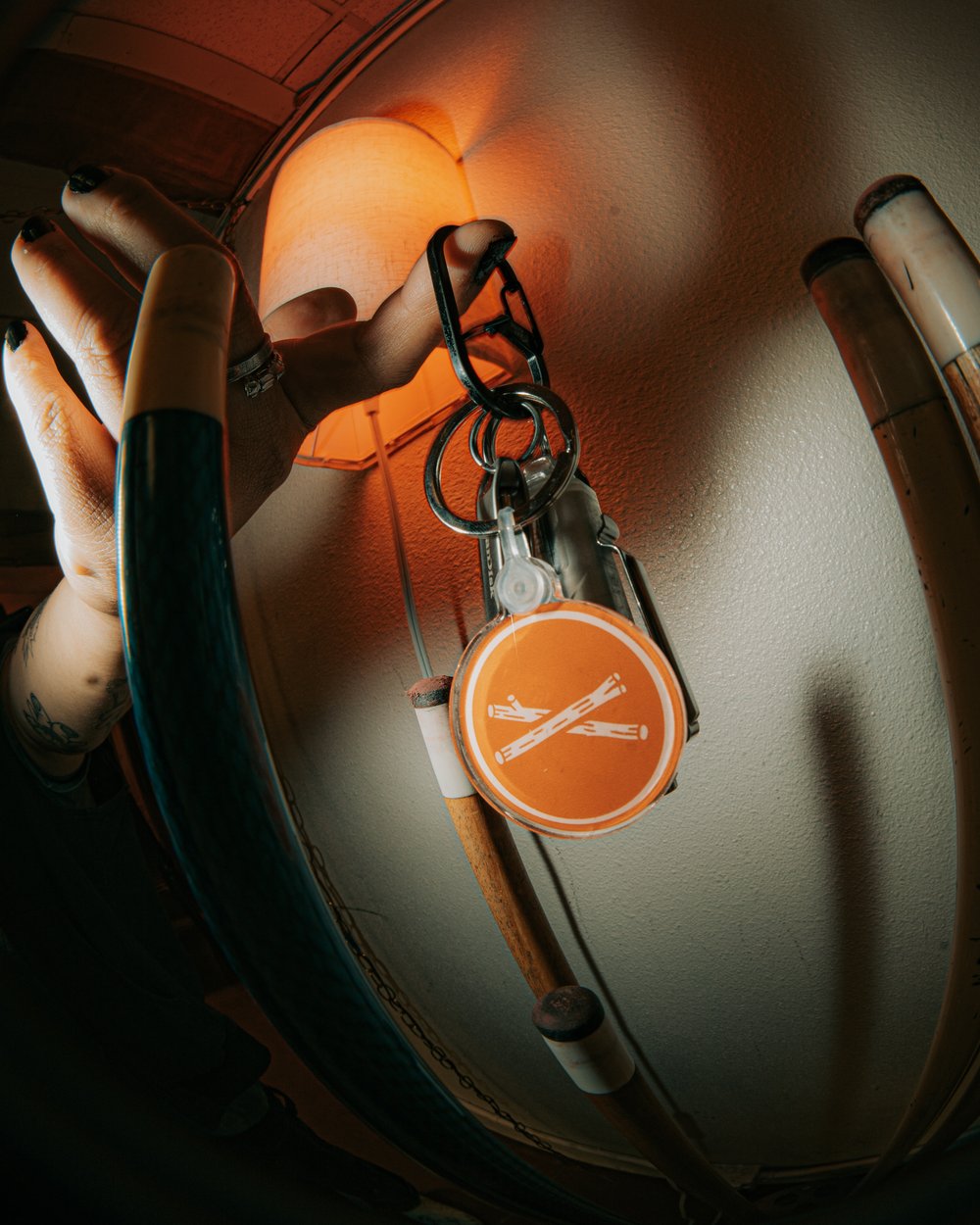 Image of Treefort Sticks Keychain