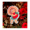 Mushroom Strawberry 4" Inch Matte Sticker