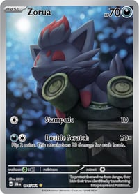 Zorua - 075/064 - SV: Shrouded Fable - Near Mint