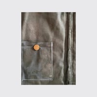 Image 2 of Tom Canvas Coat / Green