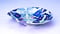 Image of Organic Serving Dish - Morning Glory Pattern