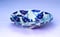 Image of Organic Serving Dish - Morning Glory Pattern