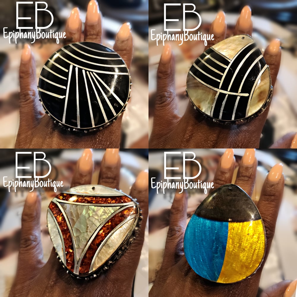 Image of EB Goddess Rings: Coconut Shell