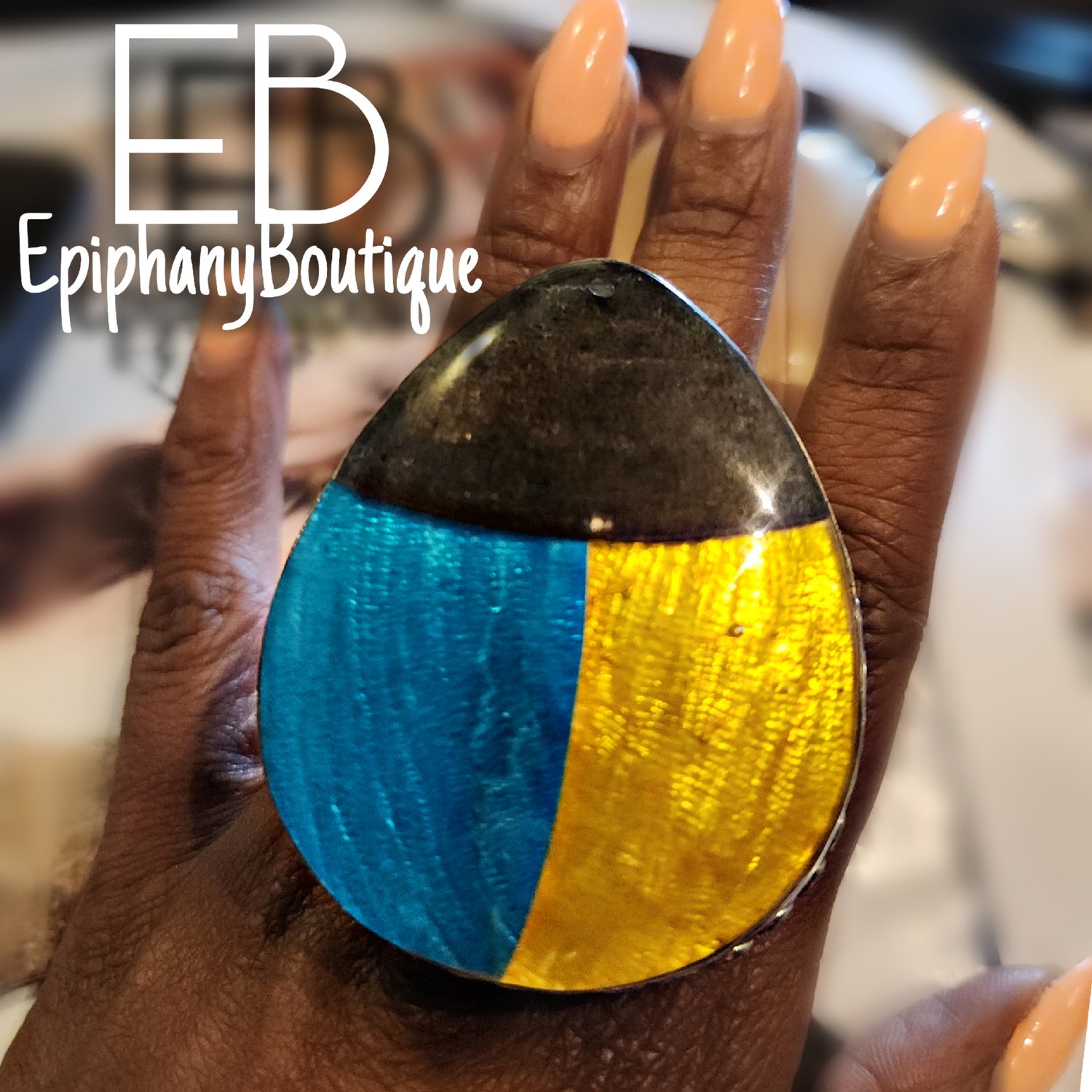 Image of EB Goddess Rings: Coconut Shell