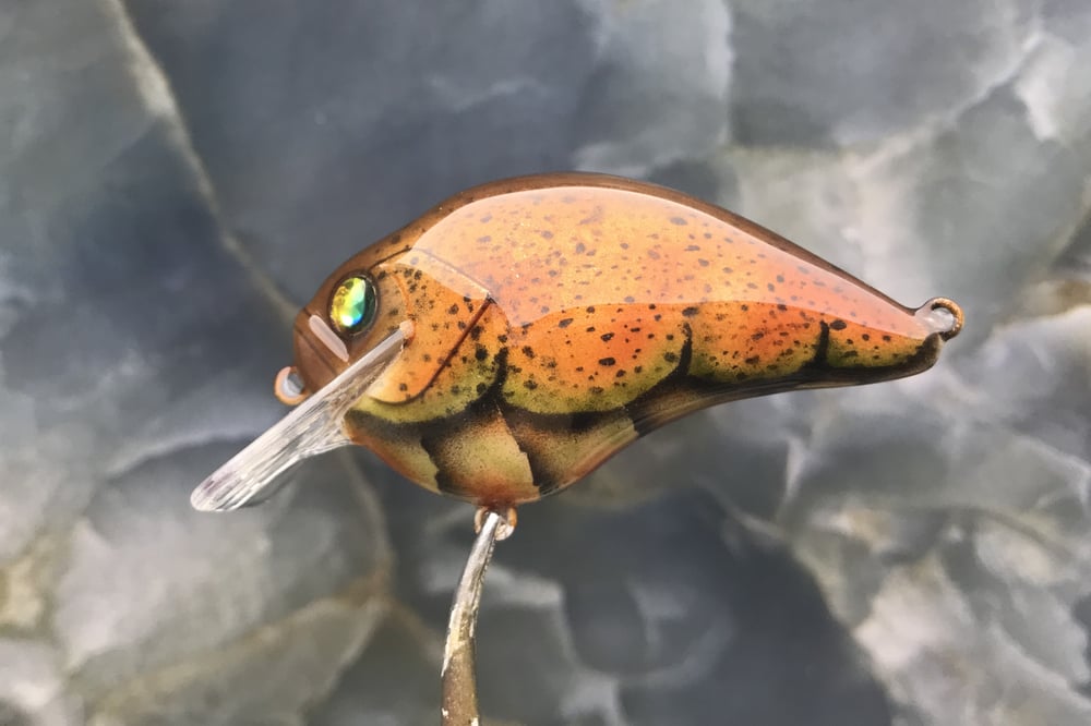 Custom Airbrushed S-CRANK 1.5 Squarebill Crankbait 2040 - Image 5