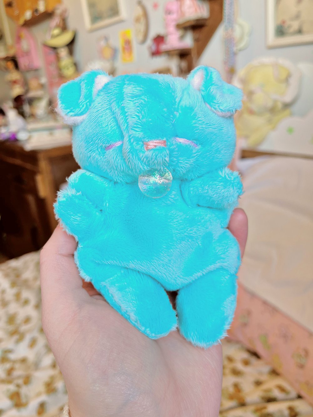 Image of Hugg-A-Me Babey! Bright blue