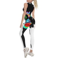 Image 2 of AFRO HIPPIE SLEEVELESS CATSUIT