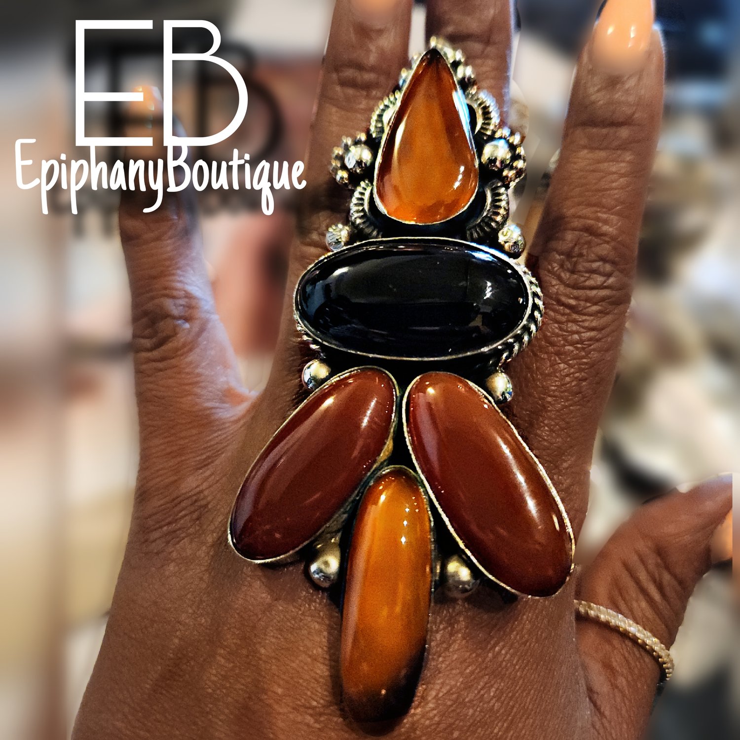 Image of EB Goddess Rings: Vertical Queens