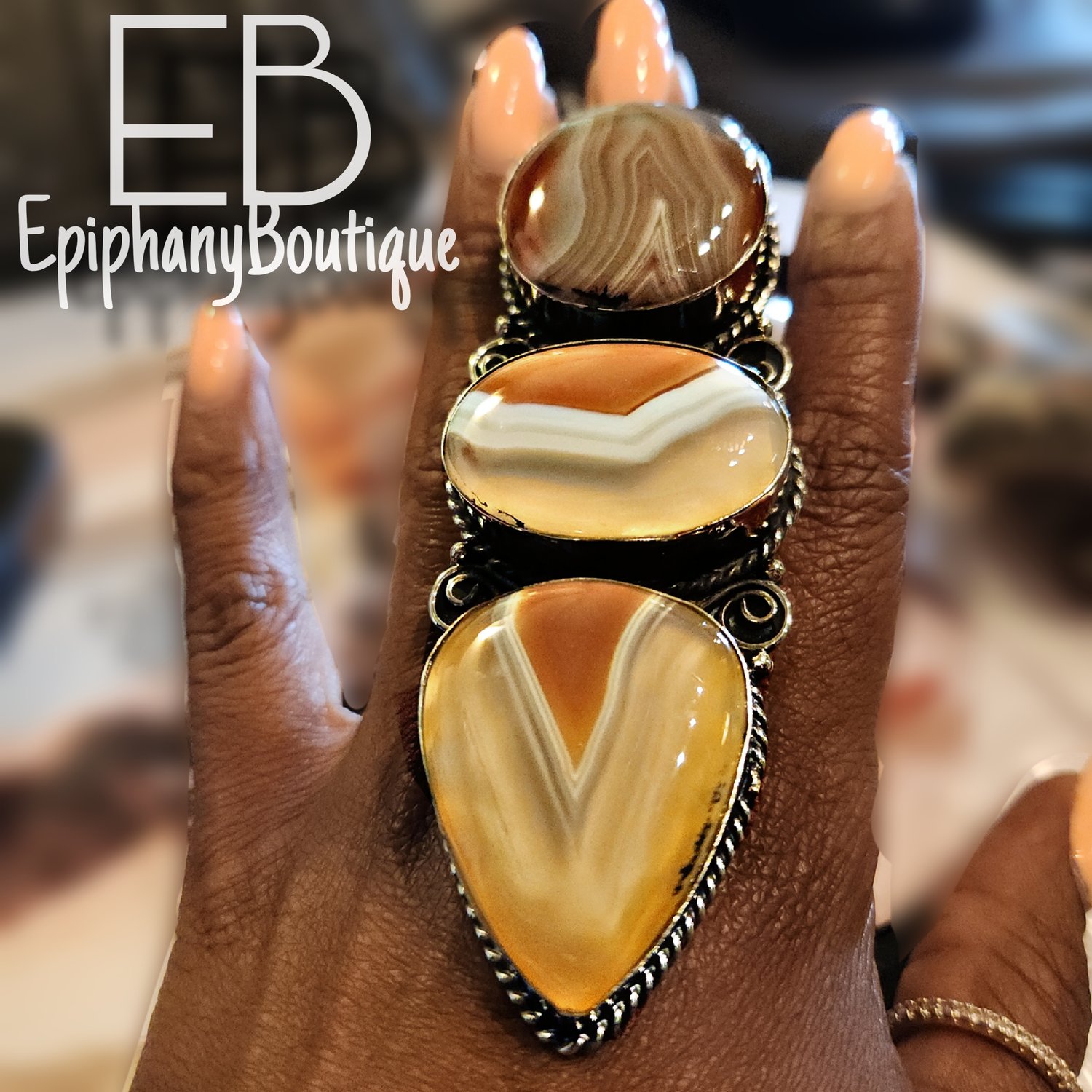 Image of EB Goddess Rings: Vertical Queens