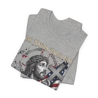 Image 8 of One Nation Under God T-Shirt - Jesus & American Flag 250 Years of Freedom (1776-2026)