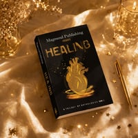 A signed paperback copy of Healing — the final chapter of the Magesoul Trilogy.