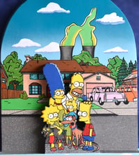 Image 5 of The Simpsons TV Series Hand Crafted 3D Wooden Diorama Wall Décor