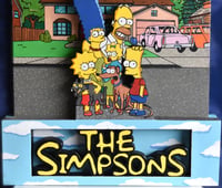 Image 6 of The Simpsons TV Series Hand Crafted 3D Wooden Diorama Wall Décor