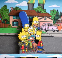 Image 9 of The Simpsons TV Series Hand Crafted 3D Wooden Diorama Wall Décor