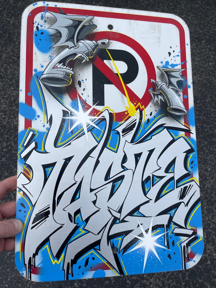 Image of No parking sign