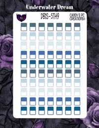 Image 9 of Date Box Small Theme 5  1-24 Choose A Color and Font