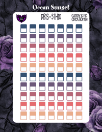 Image 10 of Date Box Small Theme 5  1-24 Choose A Color and Font