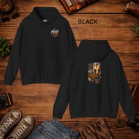 Image 3 of Christian Cross Hoodie - "Found In Him" Faith Graphic Pullover