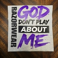 GOD TEE "HEATHER GREY"