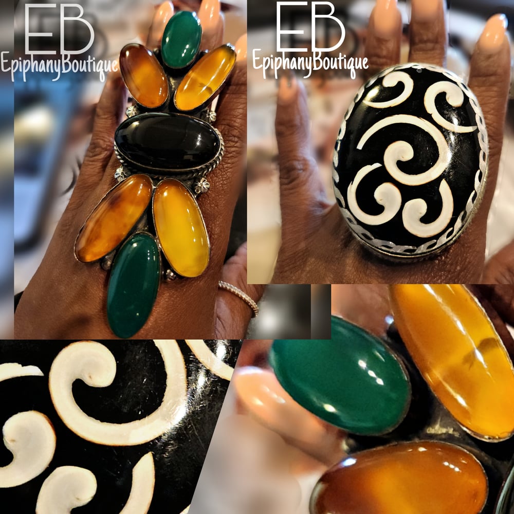 Image of EB GODDESS Rings: A & B